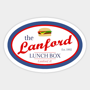 The Lanford Lunch Box Sticker